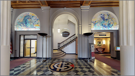 Athletic Club of Buffalo interior lobby
