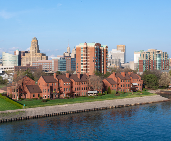 A view of Buffalo New York