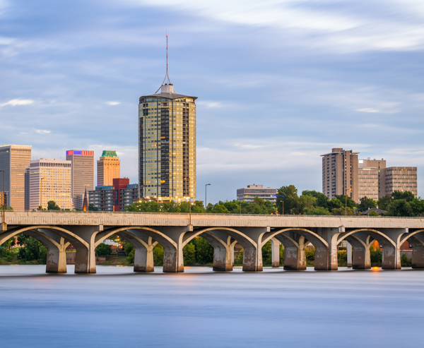 Tusla Oklahoma skyline