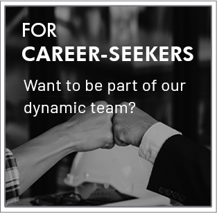 For Career-Seekers: Want to be part of our dynamic team?