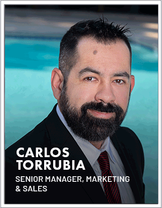 Carlos Torrubia - Senior Manager, Marketing & Sales